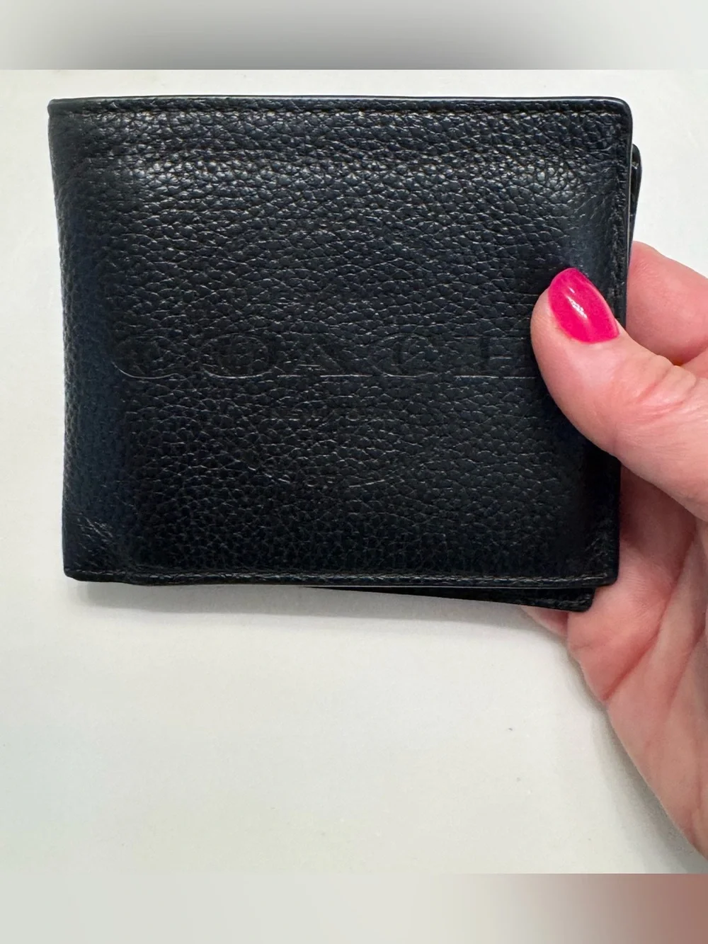 Coach men’s black